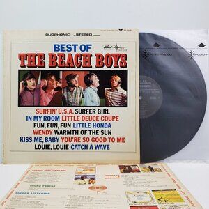 Beach Boys Best Of Vol. 1 Vinyl Record 1966 DT 2545 Duophonic Capitol Starline